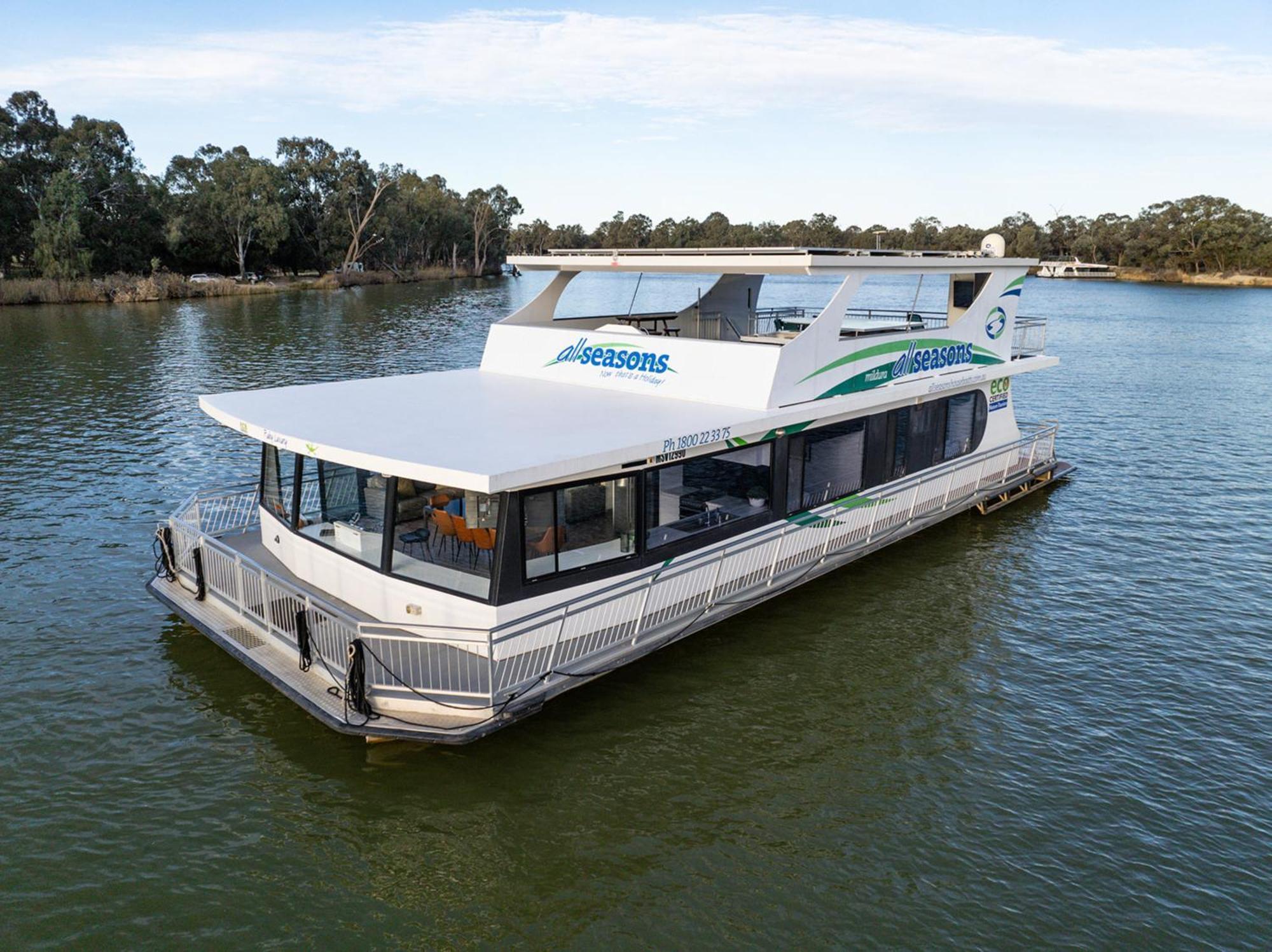 Hotel All Seasons Houseboats Mildura Exterior foto